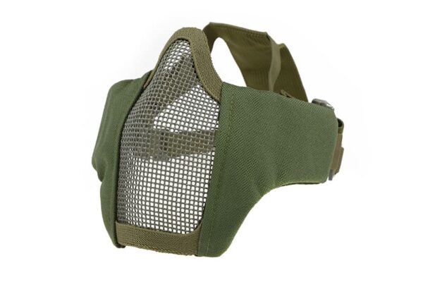 PDW Half Face Protective Mesh Mask - Olive