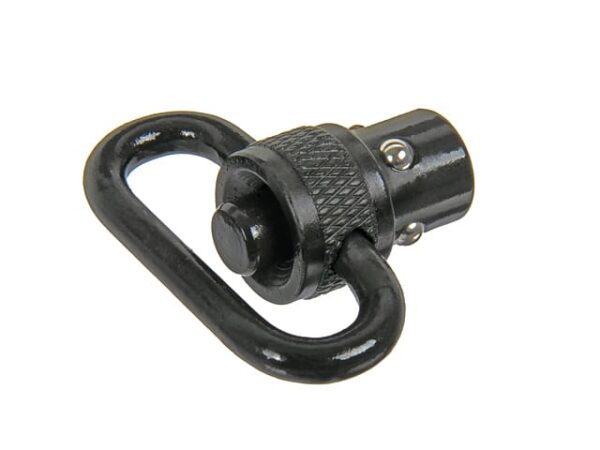 Push Button QD Sling Swivel - Black