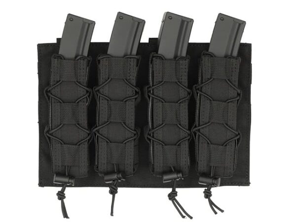 8FIELDS MOLLE Speed Quad SMG Magasinficka - Black