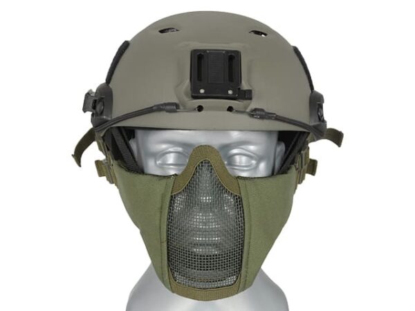 PJ FAST Helmet Mesh Mask 2.0 - Olive