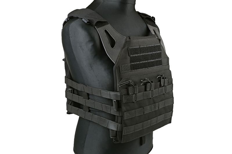 Jump type tactical vest - black - Bild 3
