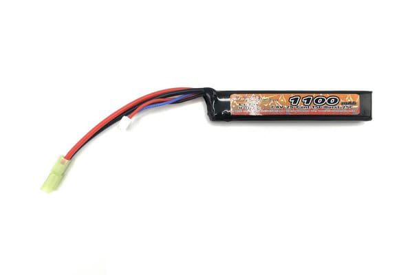Lipo 11.1V 1100mAh 20C Stock Tube Type VB Power