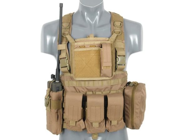8FIELDS Force Recon Chest Harness - Tan