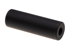 Smooth Silencer Black (Metal) 100x32mm